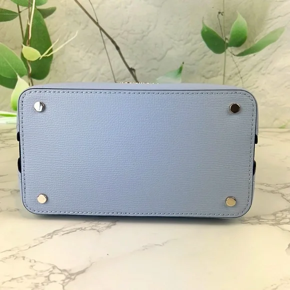 Kate Spade Darcy Small Bucket Shoulder Bag Pale Hydrangia Multi - Picture 5 of 16